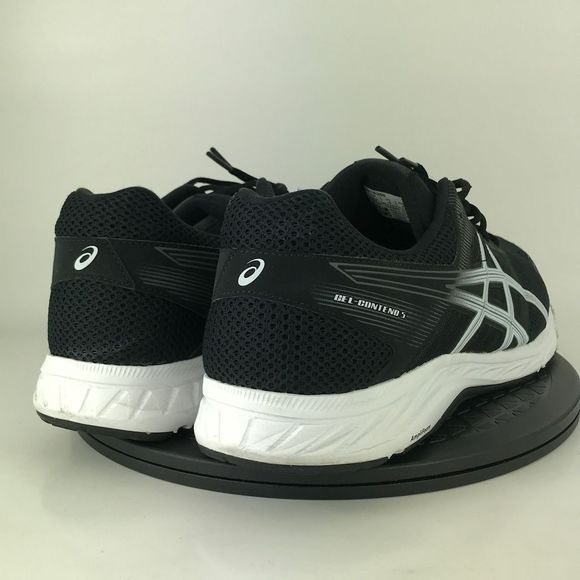 Asics Gel-Contend 5 Black/White Athletic Running Shoes 1011A256 Men's Size 14 - Picture 5 of 12
